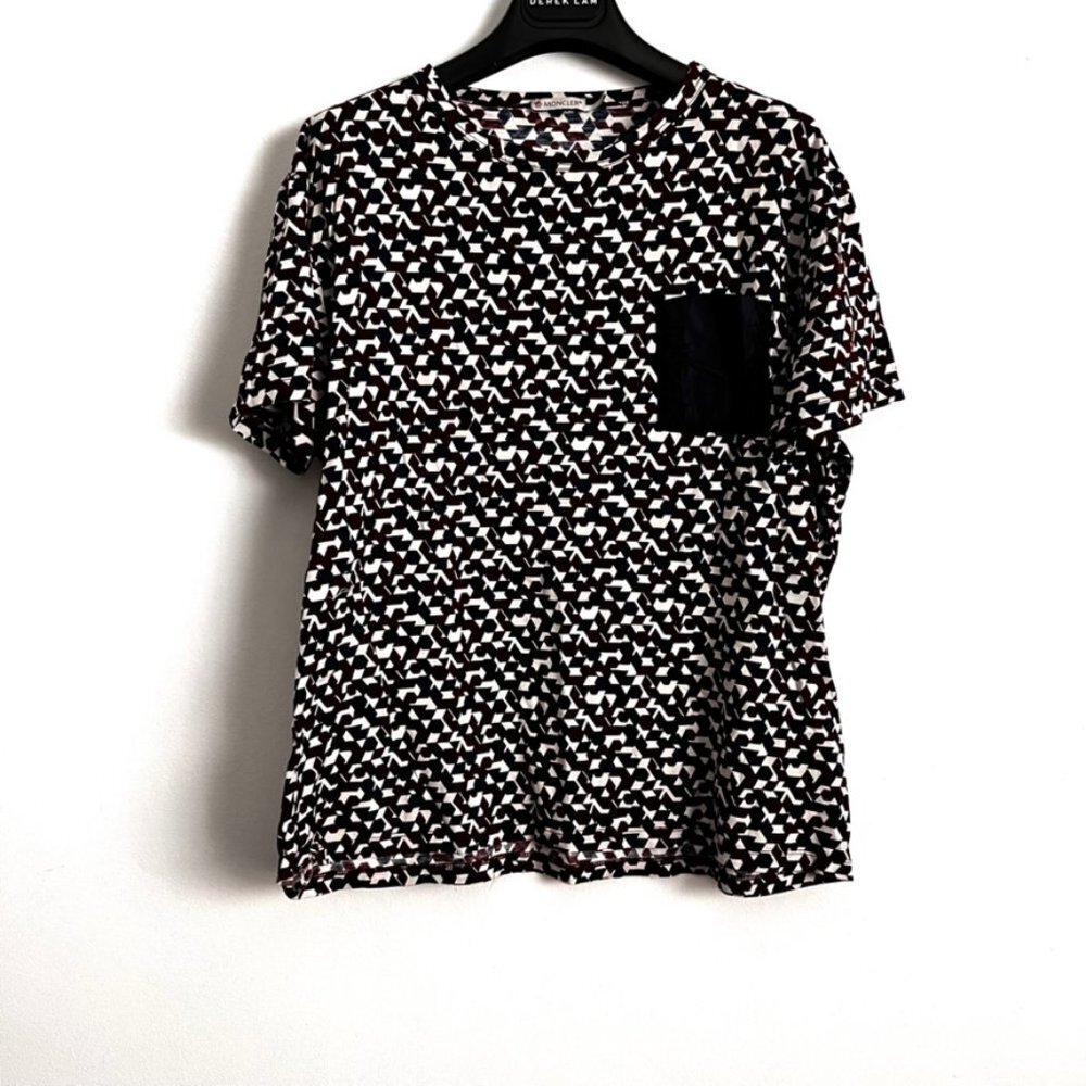 Moncler maglia geometric print Tshirt